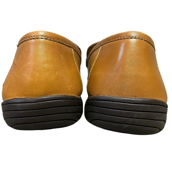 Florsheim Brown Leather Monk Strap Square Moc Toe Loafer Shoes Mens Size 10.5 D main image 7